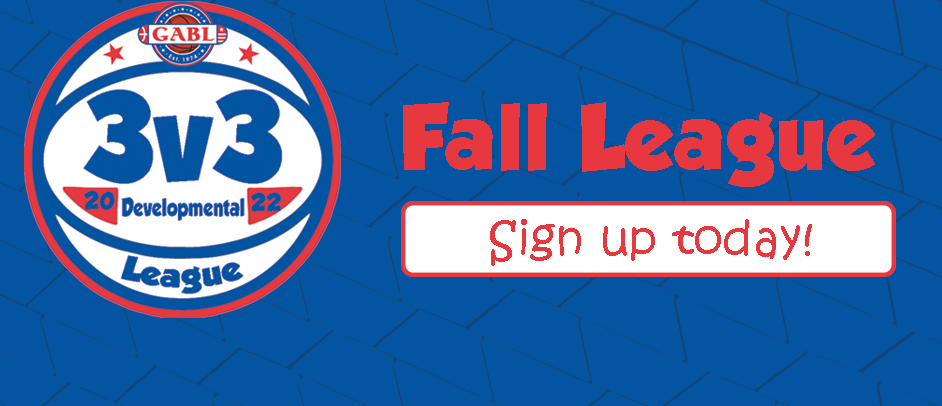 Sign up today for our Fall 3v3 Developmental League!
