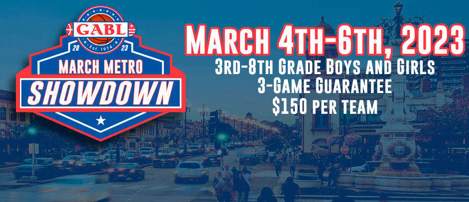 Registrations for our March Metro Showdown is OPEN!!