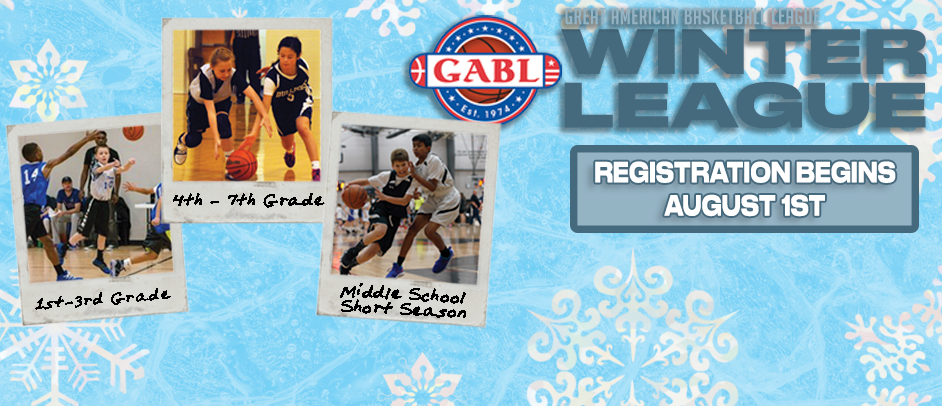 Winter League Registration Begins August 1st!